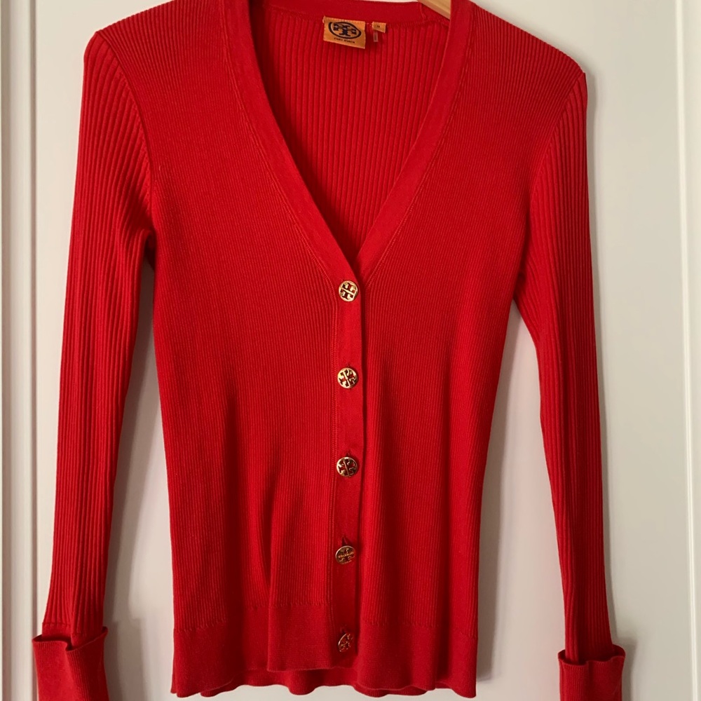 Tory Burch 100% cotton cardigan
